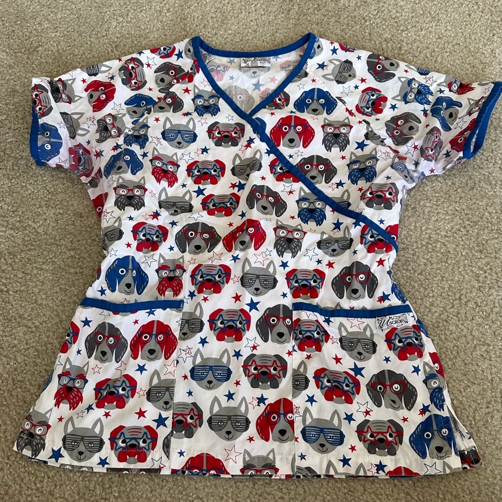 Dog scrub top